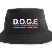D.O.G.E Doge Democrats Officially Getting Exposed Sustainable Bucket Hat