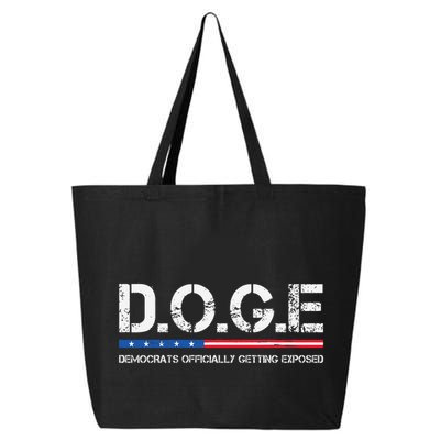 D.O.G.E Doge Democrats Officially Getting Exposed 25L Jumbo Tote