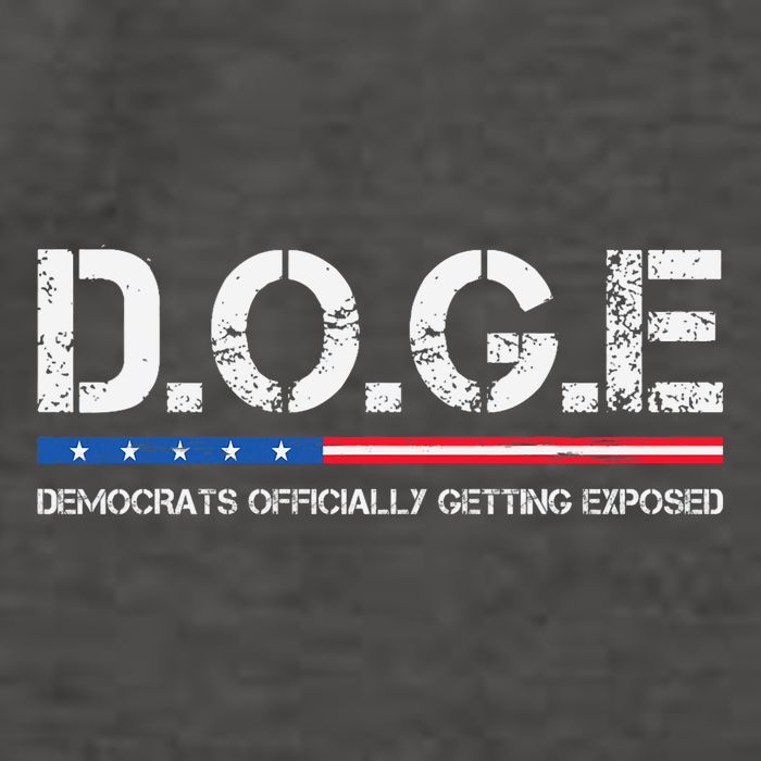 D.O.G.E Doge Democrats Officially Getting Exposed Vector Backpack