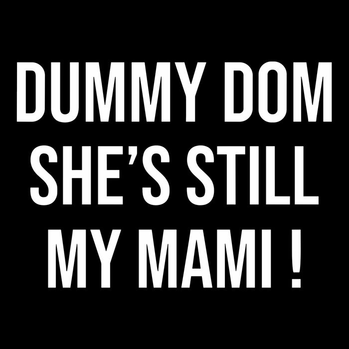 Dominik Dummy Dom SheS Still My Mami Stripe Pom Pom Beanie