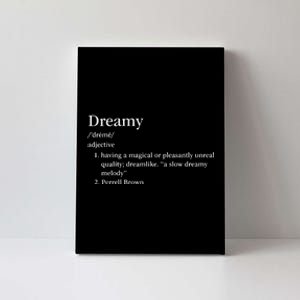 Dreamy Definition Canvas