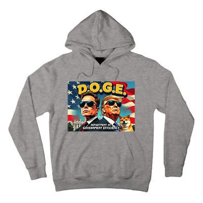 D.O.G.E Doge Department Of Government Efficiency Tall Hoodie