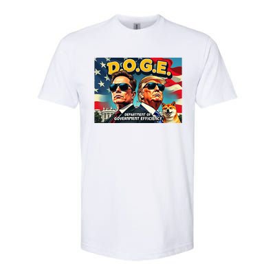 D.O.G.E Doge Department Of Government Efficiency Softstyle CVC T-Shirt