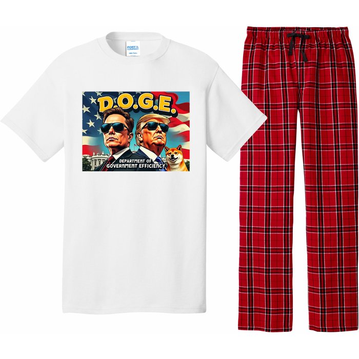 D.O.G.E Doge Department Of Government Efficiency Pajama Set