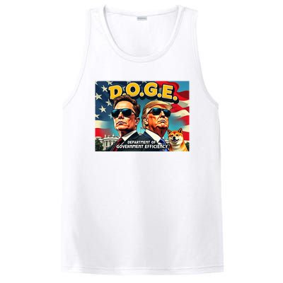 D.O.G.E Doge Department Of Government Efficiency PosiCharge Competitor Tank