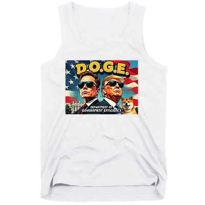 D.O.G.E Doge Department Of Government Efficiency Tank Top