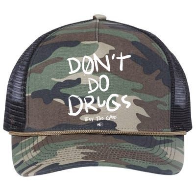 DonT Do Drugs They Too Good Retro Rope Trucker Hat Cap