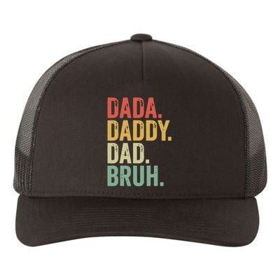 Dada Daddy Dad Bruh Yupoong Adult 5-Panel Trucker Hat