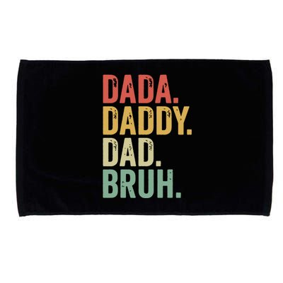 Dada Daddy Dad Bruh Microfiber Hand Towel