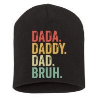 Dada Daddy Dad Bruh Short Acrylic Beanie