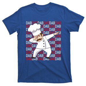 Dab Dad Dabbing Chef Funny Cooking Cook Fathers Day Gift Cute Gift T-Shirt