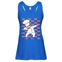 Dab Dad Dabbing Chef Funny Cooking Cook Fathers Day Gift Cute Gift Ladies Essential Flowy Tank