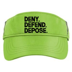 Deny Defend Depose Adult Drive Performance Visor