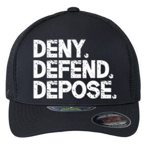 Deny Defend Depose Flexfit Unipanel Trucker Cap