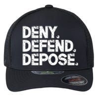 Deny Defend Depose Flexfit Unipanel Trucker Cap