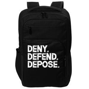 Deny Defend Depose Impact Tech Backpack