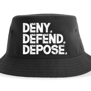 Deny Defend Depose Sustainable Bucket Hat