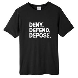 Deny Defend Depose Tall Fusion ChromaSoft Performance T-Shirt