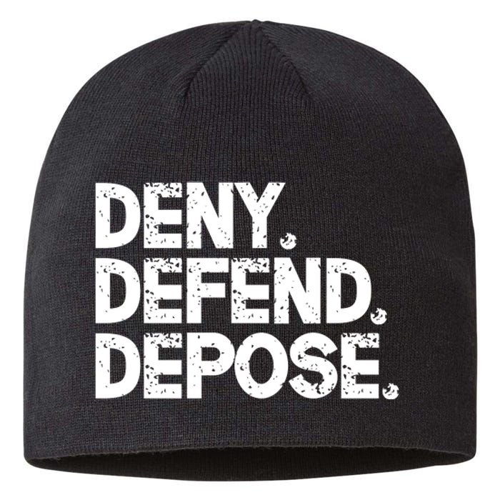 Deny Defend Depose Sustainable Beanie