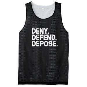 Deny Defend Depose Mesh Reversible Basketball Jersey Tank