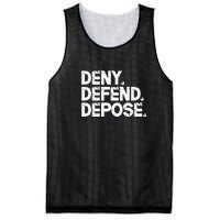 Deny Defend Depose Mesh Reversible Basketball Jersey Tank