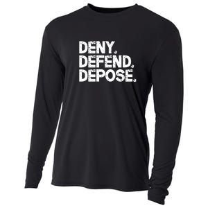 Deny Defend Depose Cooling Performance Long Sleeve Crew