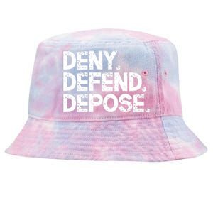 Deny Defend Depose Tie-Dyed Bucket Hat