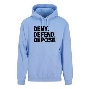 Deny Defend Depose Unisex Surf Hoodie