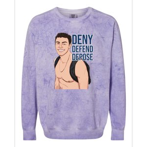 Deny Defend Depose Colorblast Crewneck Sweatshirt