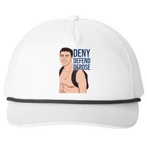 Deny Defend Depose Snapback Five-Panel Rope Hat