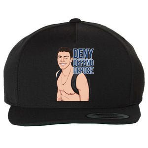 Deny Defend Depose Wool Snapback Cap