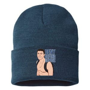 Deny Defend Depose Sustainable Knit Beanie