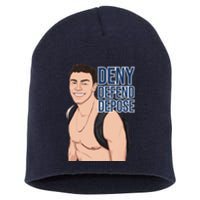 Deny Defend Depose Short Acrylic Beanie