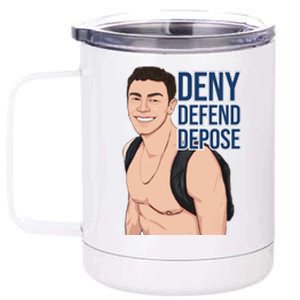 Deny Defend Depose 12 oz Stainless Steel Tumbler Cup