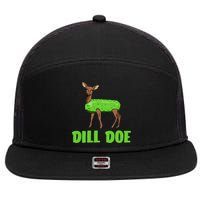 Dill Doe 7 Panel Mesh Trucker Snapback Hat