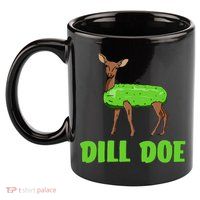 Dill Doe 11oz C Handle Ceramic Mug