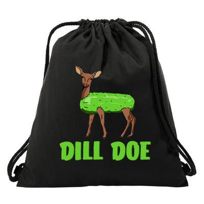 Dill Doe Drawstring Bag