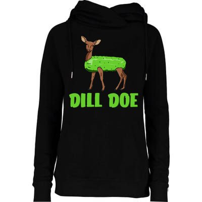 Dill Doe Womens Funnel Neck Pullover Hood