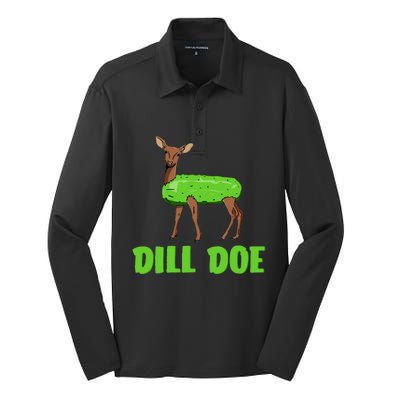 Dill Doe Silk Touch Performance Long Sleeve Polo