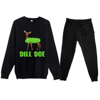 Dill Doe Premium Crewneck Sweatsuit Set