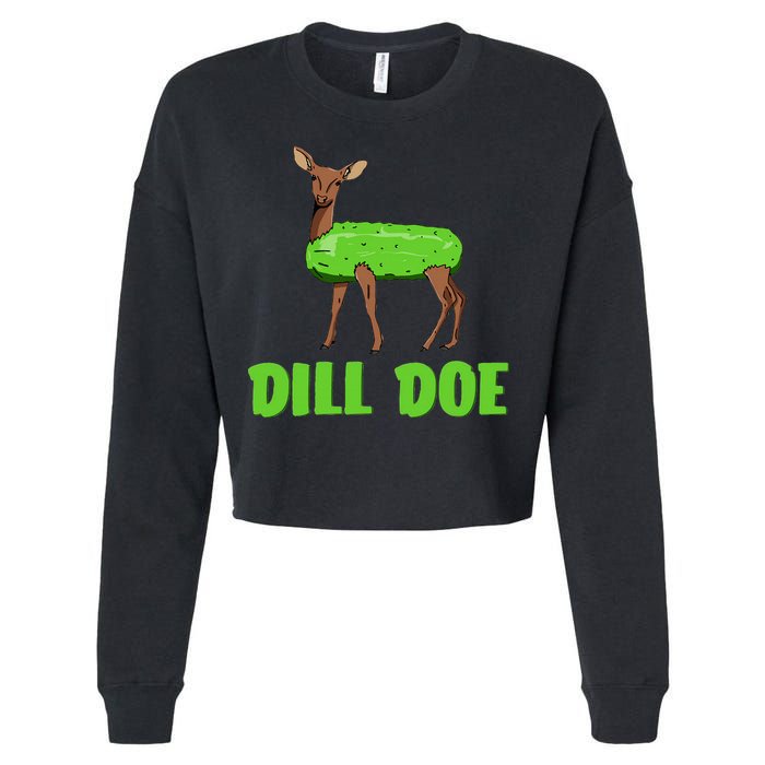 Dill Doe Cropped Pullover Crew