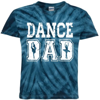 Distressed Dance Dad Ballet Great Gift For Men Kids Tie-Dye T-Shirt