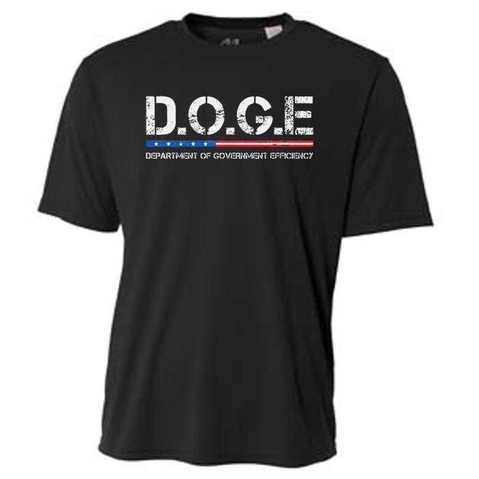 Doge D.O.G.E. Department Of Government Efficiency Gift Cooling Performance Crew T-Shirt