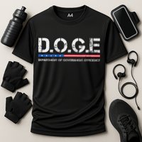 Doge D.O.G.E. Department Of Government Efficiency Gift Cooling Performance Crew T-Shirt