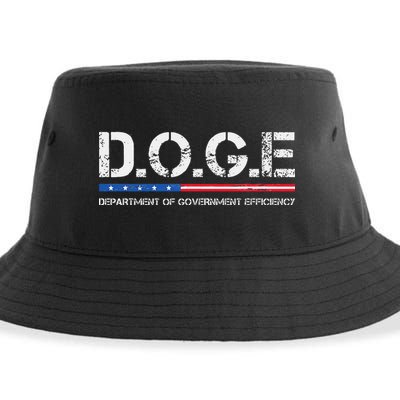 Doge D.O.G.E. Department Of Government Efficiency Gift Sustainable Bucket Hat