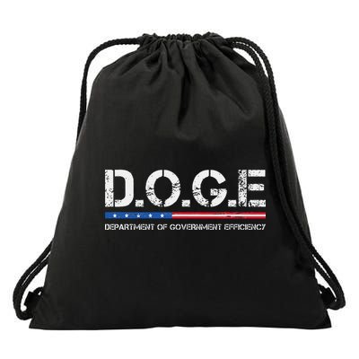 Doge D.O.G.E. Department Of Government Efficiency Gift Drawstring Bag