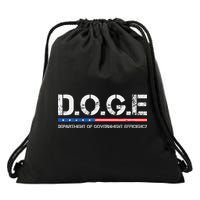 Doge D.O.G.E. Department Of Government Efficiency Gift Drawstring Bag