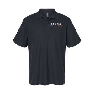 Doge D.O.G.E. Department Of Government Efficiency Gift Softstyle Adult Sport Polo