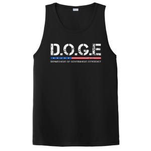 Doge D.O.G.E. Department Of Government Efficiency Gift PosiCharge Competitor Tank