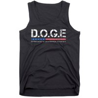 Doge D.O.G.E. Department Of Government Efficiency Gift Tank Top